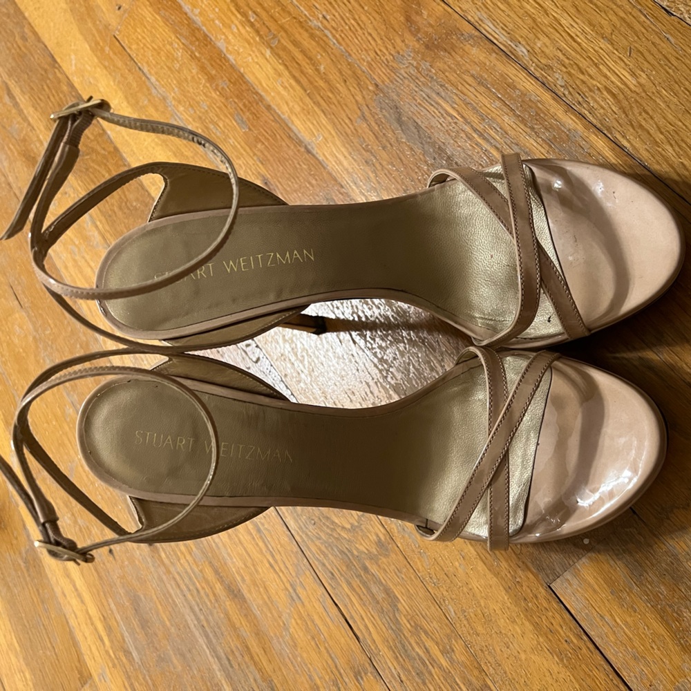 Stuart Weitzman Bebare Bambina Aniline, Size 10 - image 1